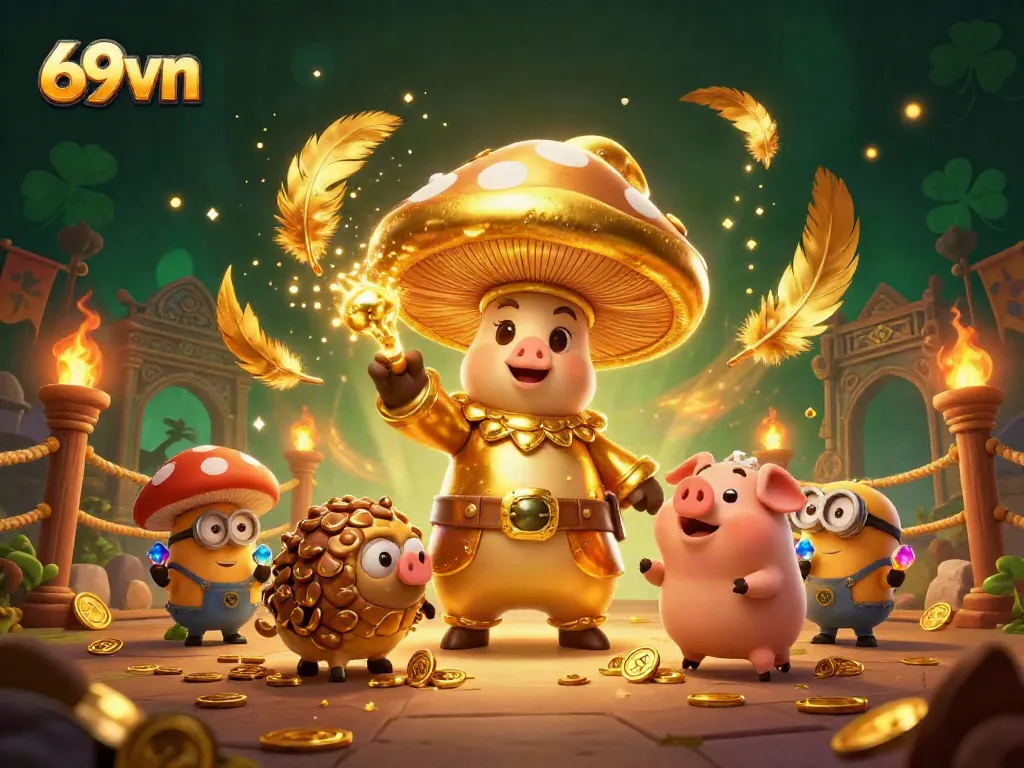 Win big with 69vn's vibrant gaming scene featuring magical treasures and action-packed excitement.