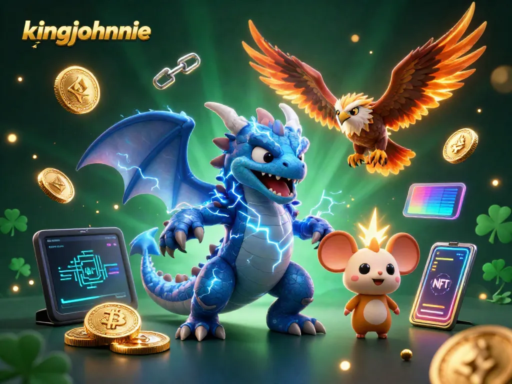 Engage with kingjohnnie in thrilling online gambling adventures featuring vibrant 3D characters and crypto gaming elements.