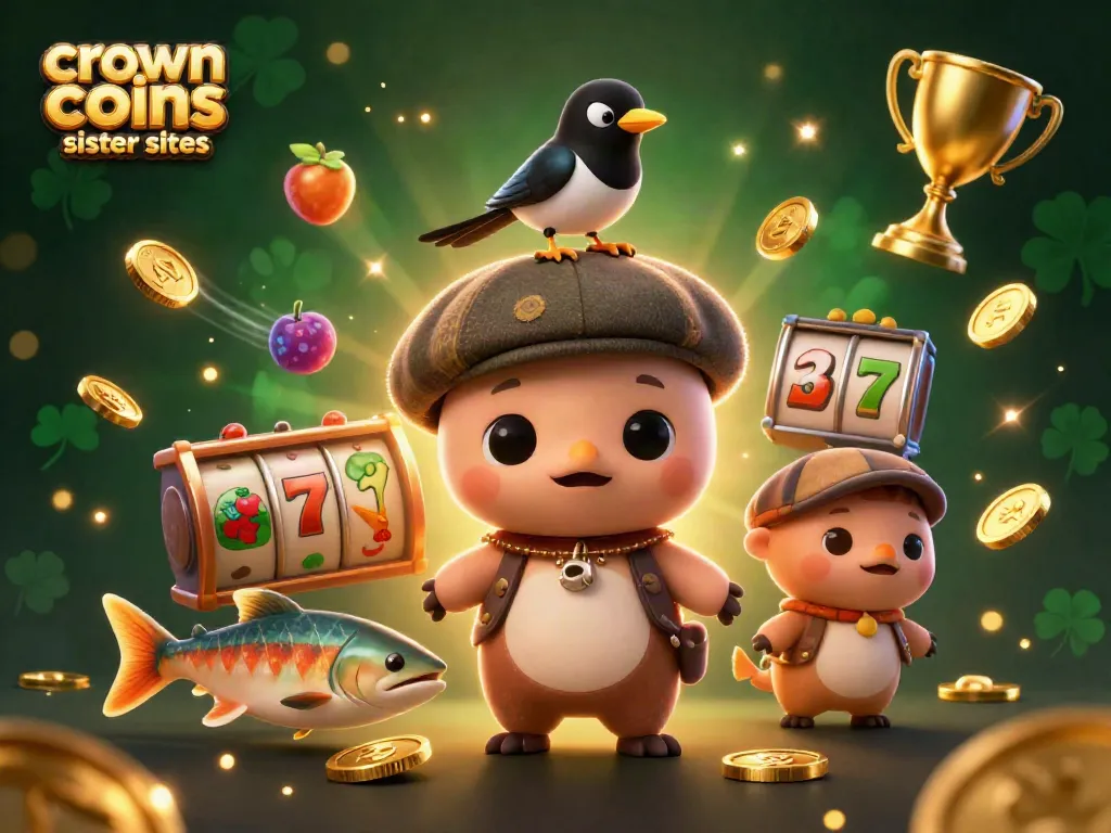Discover top crown coins casino sister sites for exciting slot experiences with fun characters.