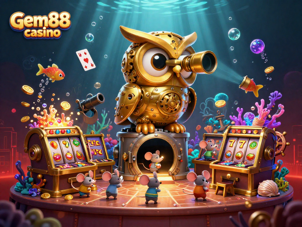 Experience the excitement at gem88 casino with playful elements and opulent visuals.