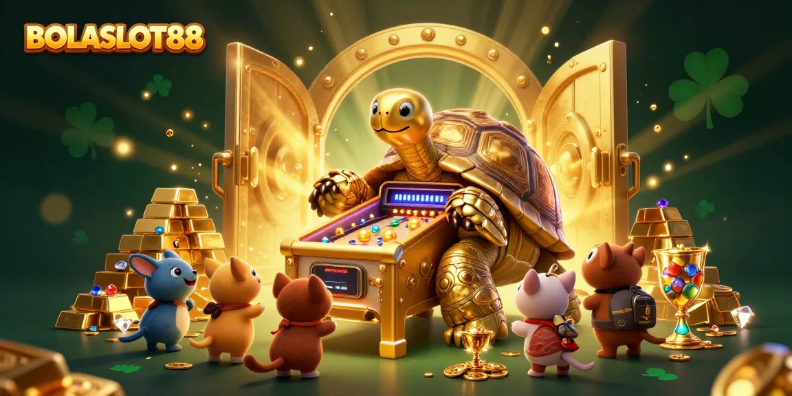 Experience the excitement of BOLASLOT88 with vibrant game elements and engaging characters.
