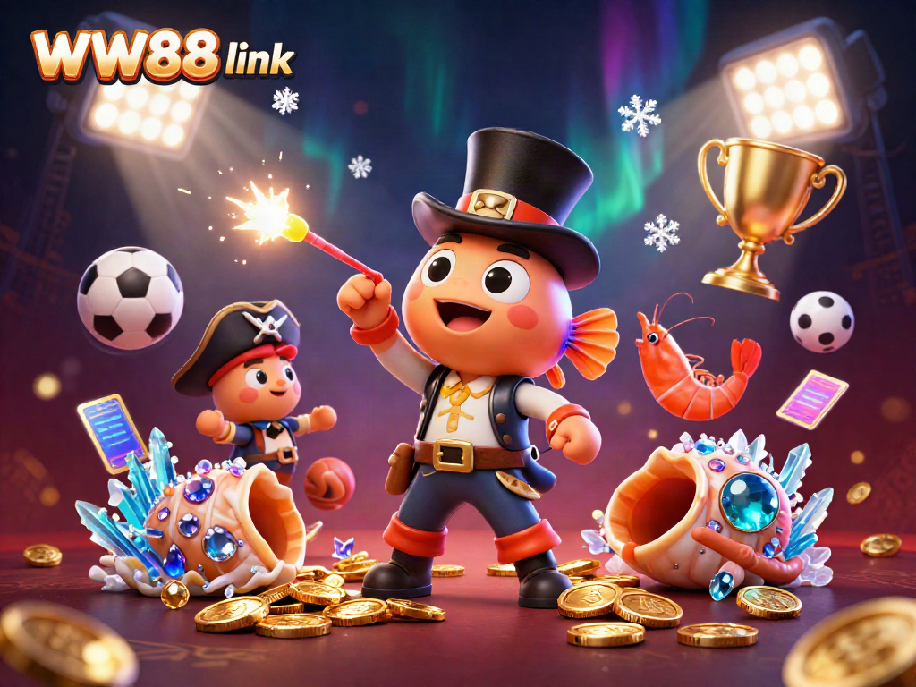 Win big at WW88 link with dynamic gaming elements and engaging characters in an exciting casino scene.