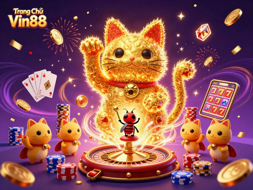 Experience thrilling fun at Trang Chủ Vin88 with vibrant casino elements and enriching gameplay.