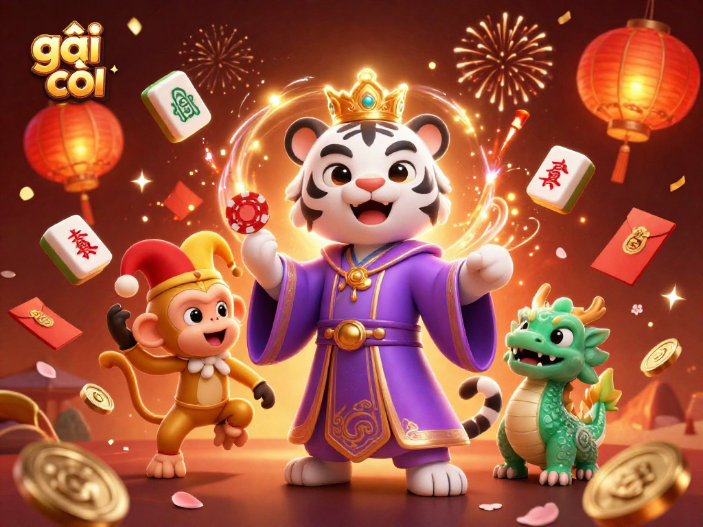 Engage with exciting gambling strategies featuring gái gọi in a vibrant 3D illustration of a casino scene.
