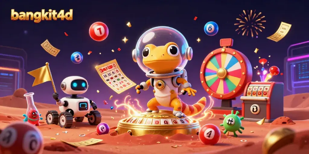 Permukaan kasino yang menggemparkan di Mars, bangkit4d memancarkan keamanan dan kesenangan.