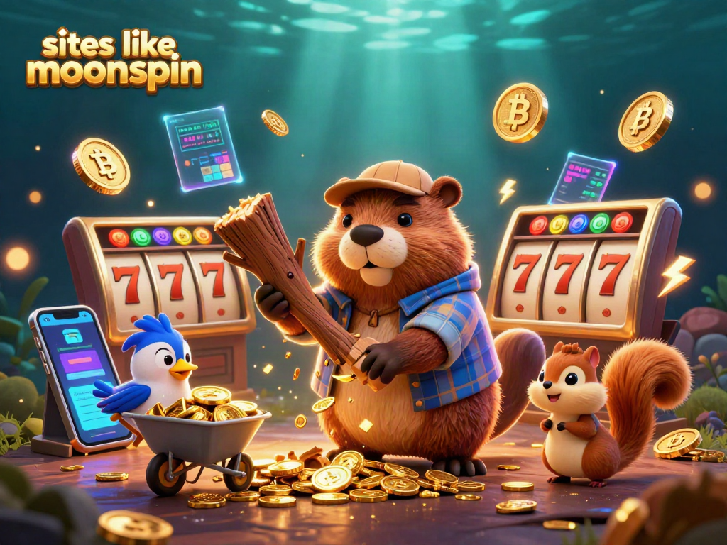Play thrilling games on sites like moonspin featuring gold coins, slots, and vibrant characters.