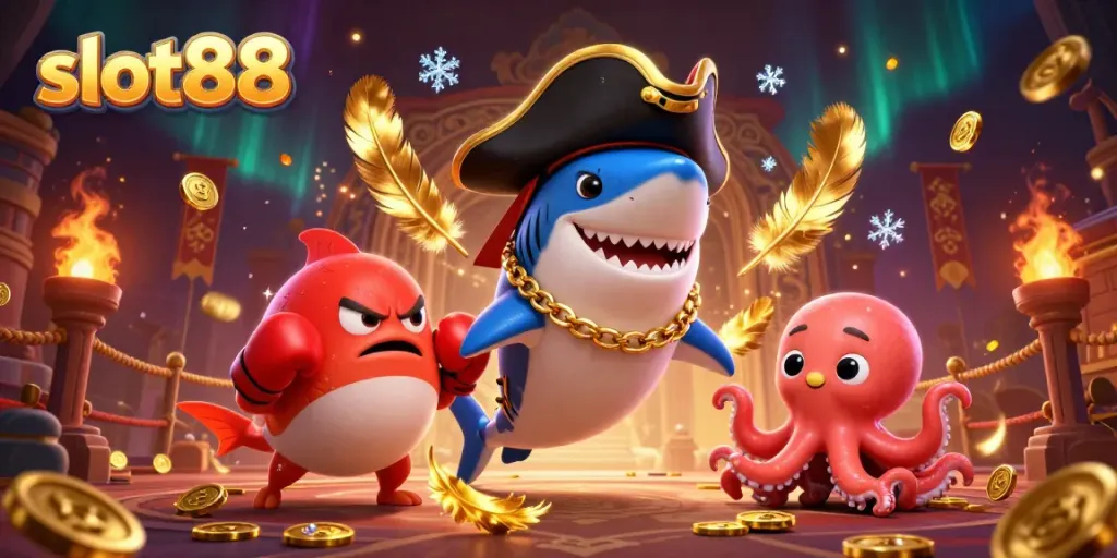 Menggandakan keseruan slot88 dengan karakter kartun laut yang pesonanya menawan dan berlatar arena perjudian yang menarik.