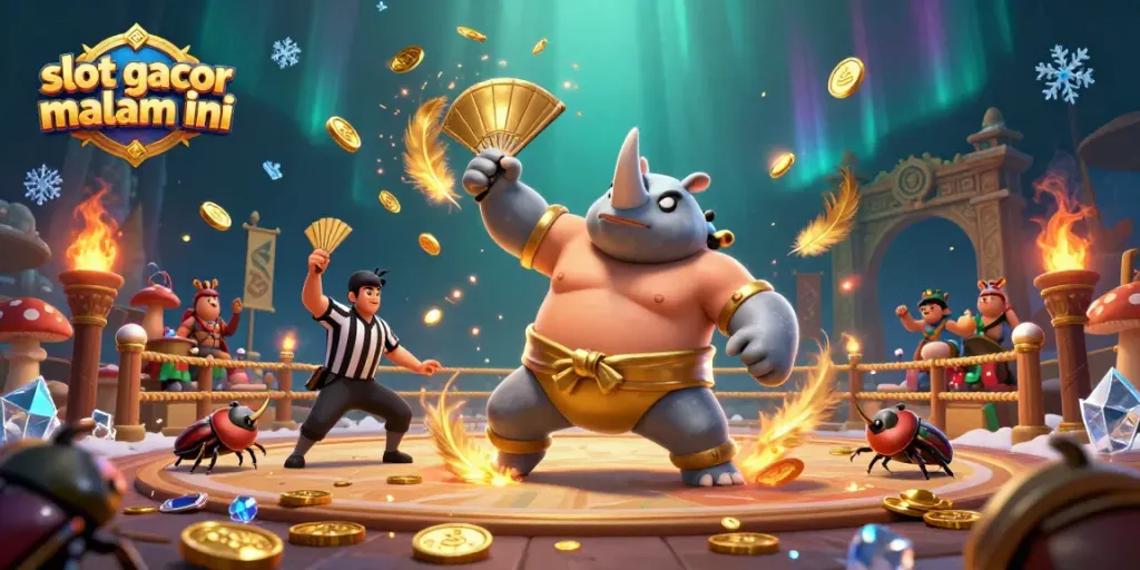 Dapatkan kemenangan dengan slot gacor malam ini di arena pertarungan kasino yang penuh energi dan kegembiraan.