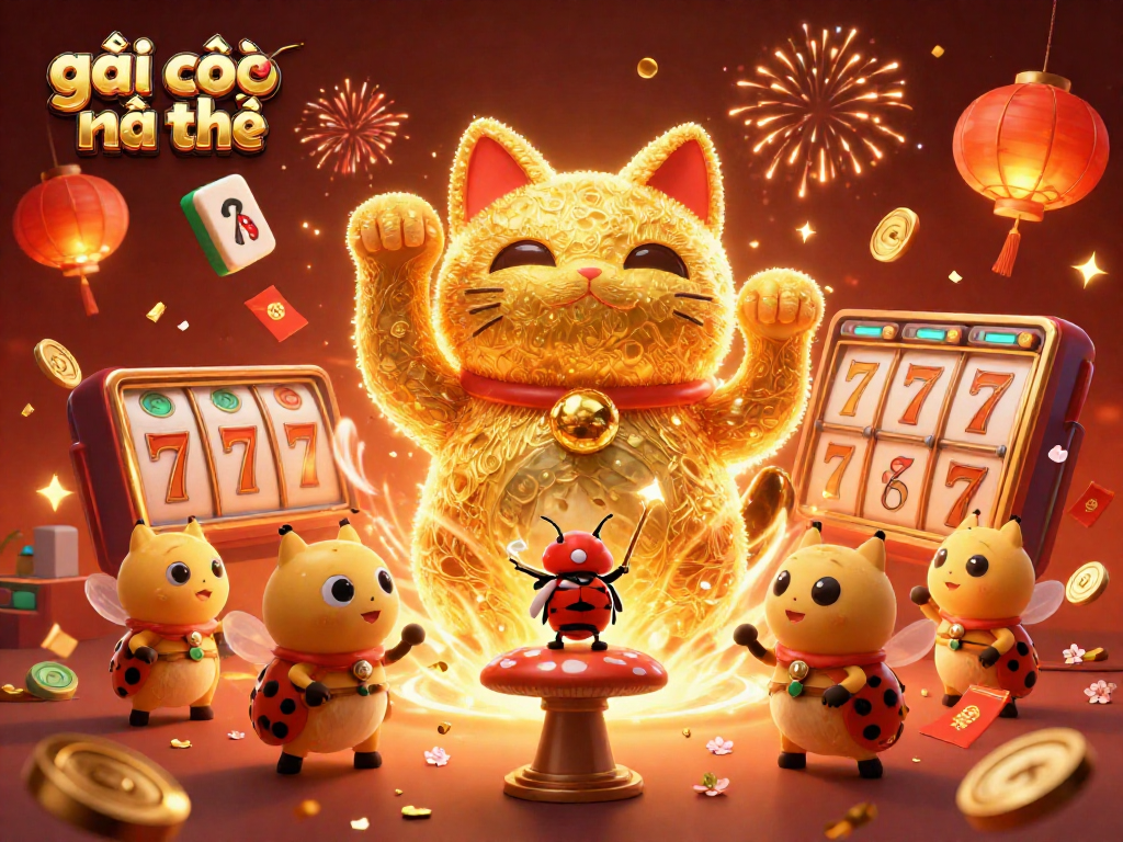 Engage with exciting games at gái gọi cần thơ featuring a lucky cat and dynamic casino elements.