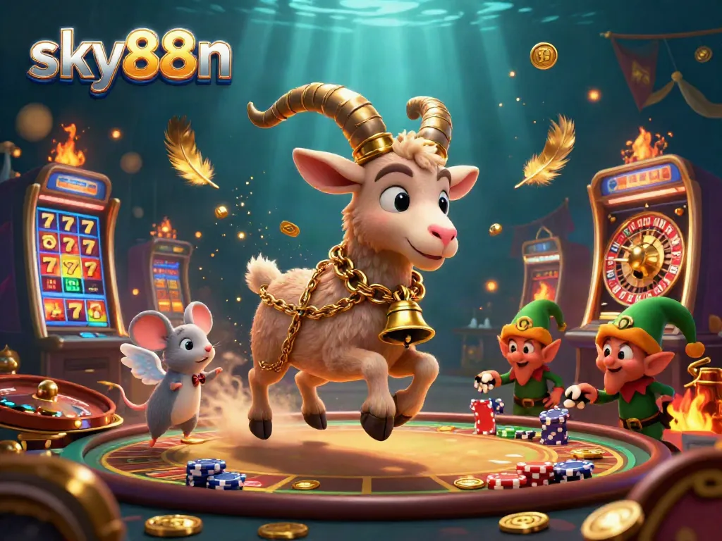 Experience thrilling casino excitement with sky88n in a vibrant and dynamic gaming scene.