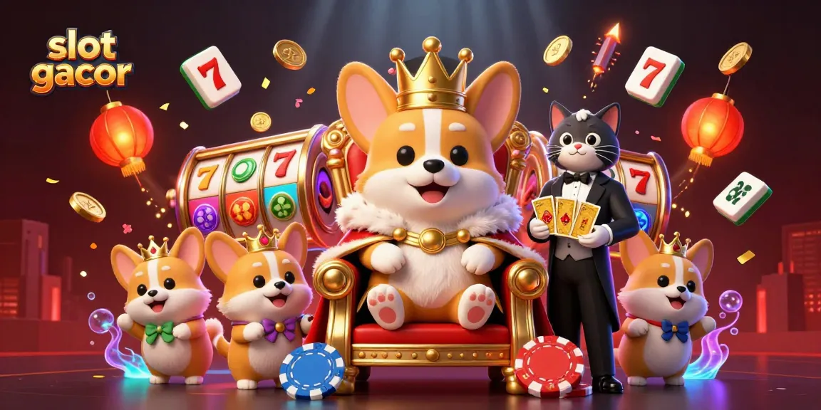 Engage with exciting slot gacor games featuring dynamic reels, jackpot symbols, and colorful elements.