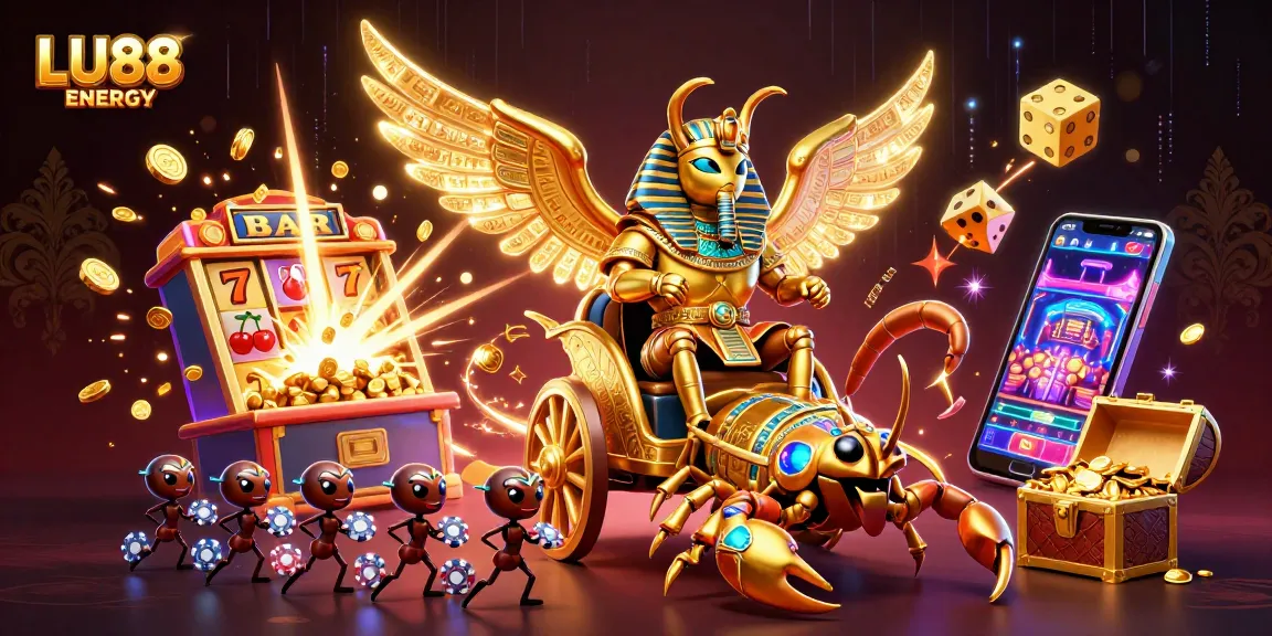 Experience LU88 ENERGY with dynamic casino elements and vibrant gaming action.