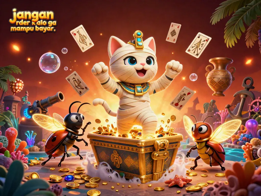 Engage in thrilling play at a unique online casino, jangan order kalo ga mampu bayar.. with fun 3D mummy-themed features.