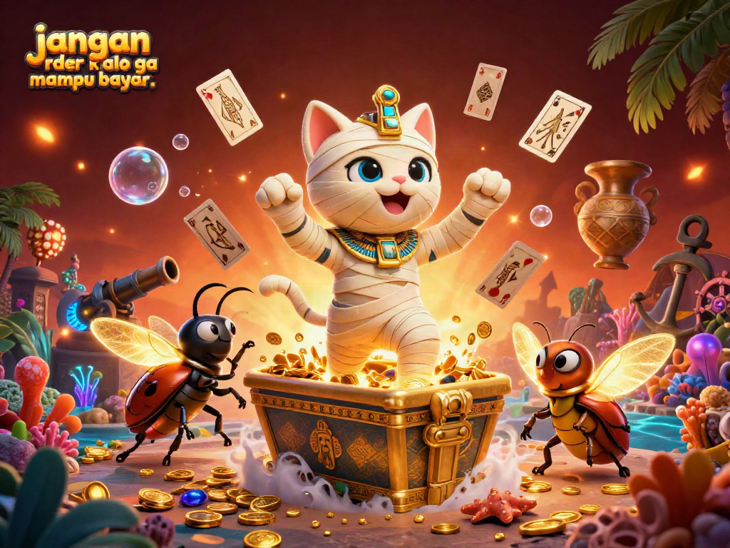 Engage in thrilling play at a unique online casino, jangan order kalo ga mampu bayar.. with fun 3D mummy-themed features.