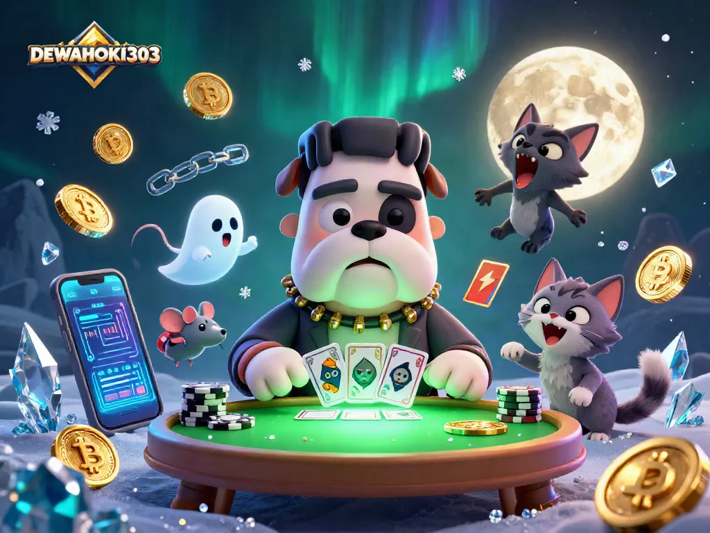DEWAHOKI303 menawarkan pengalaman bermain slot dengan desain karakter menarik dan elemen permainan crypto.