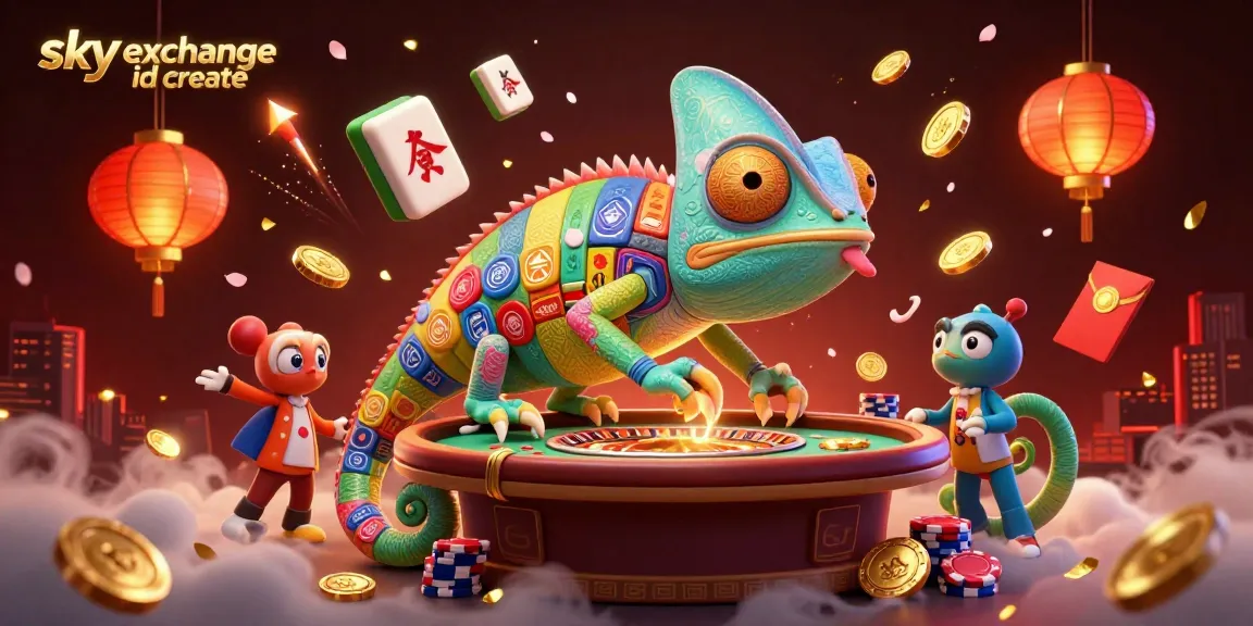 Engage in thrilling betting with sky exchange id create in this dynamic casino scene.