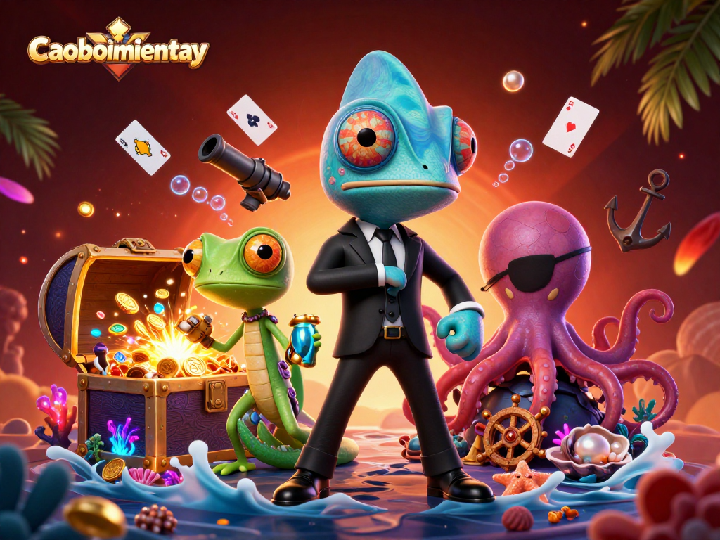 Experience lucrative adventures in caoboimientay while exploring underwater treasures and colorful gems.