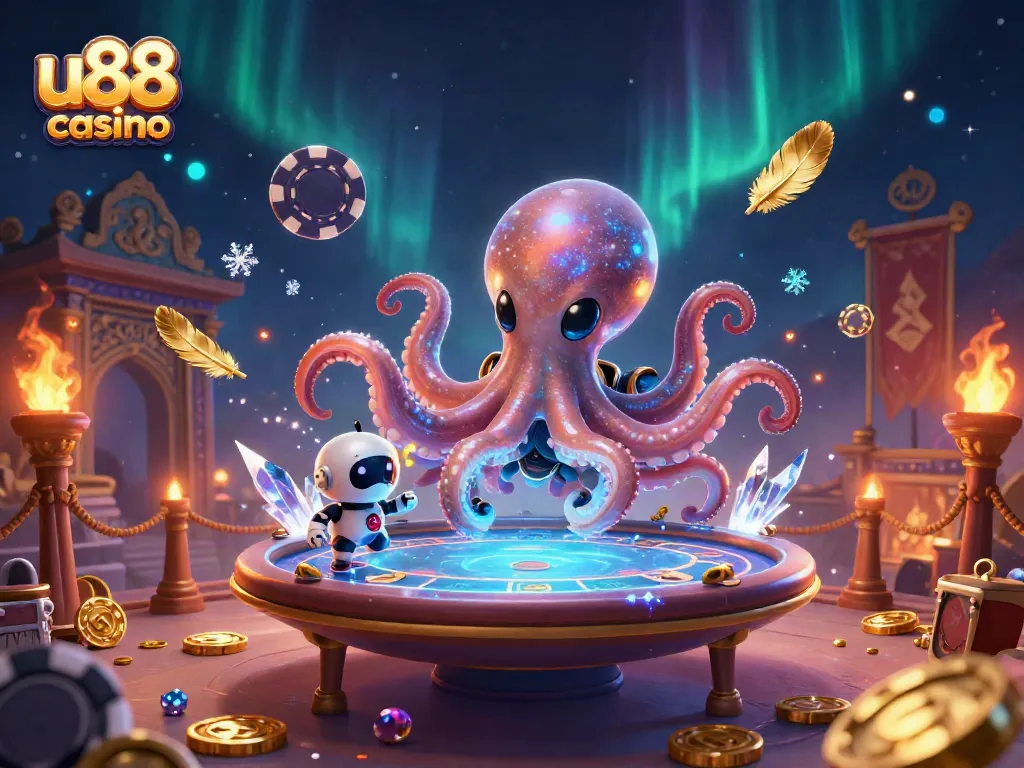 Engage with exciting gameplay at u88 casino featuring alien characters and dynamic poker action.