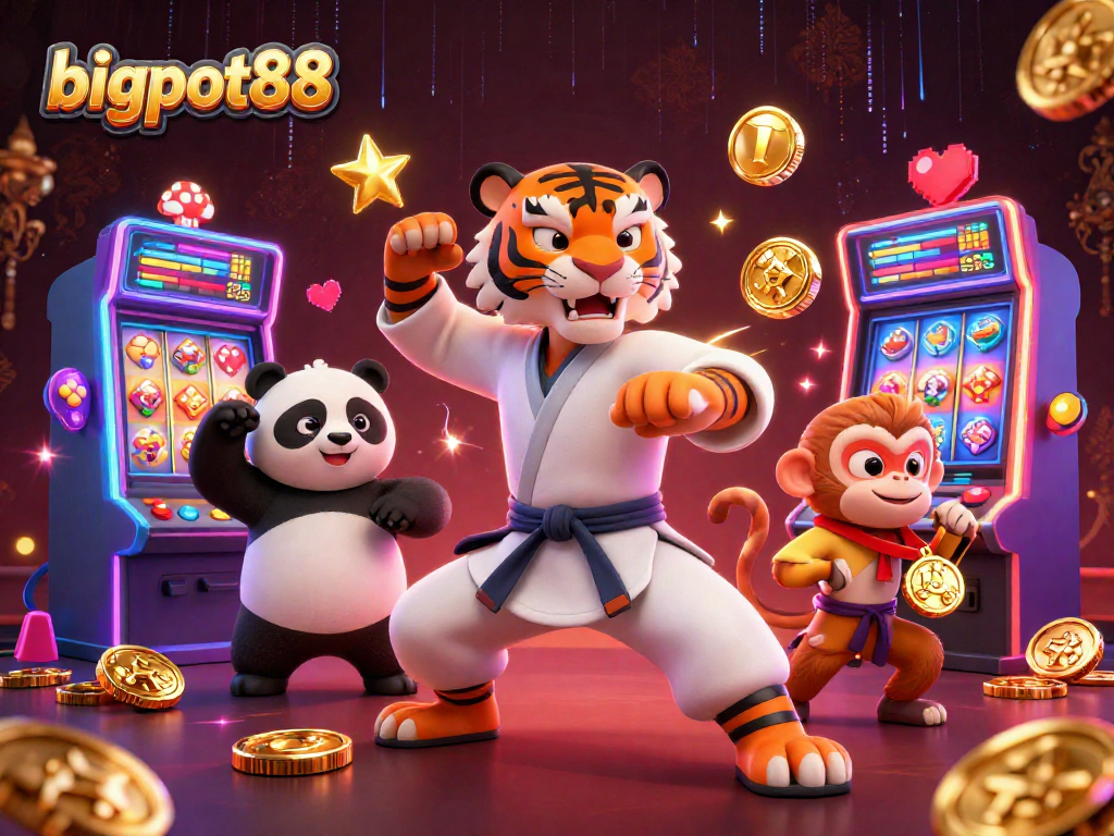 bigpot88 hadir dengan mesin slot berputar dan karakter menyenangkan yang menghibur pemain.