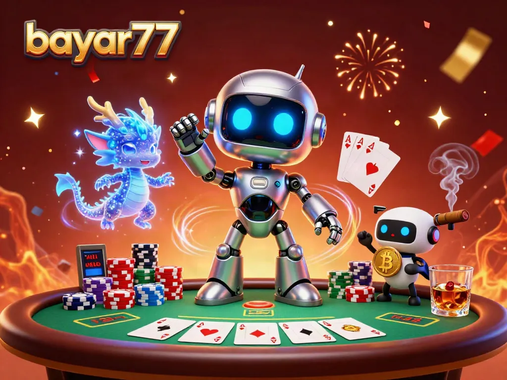 Experience seamless gameplay with bayar77's cutting-edge technologies at this vibrant casino scene.